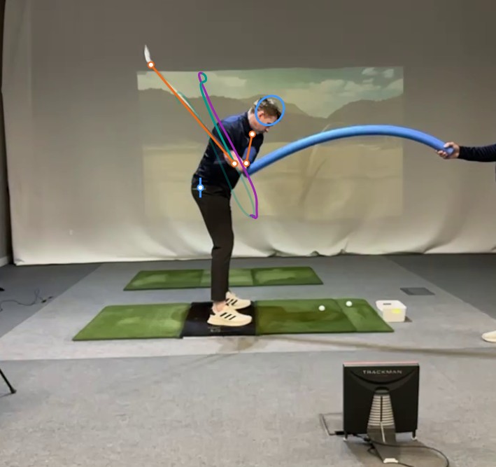 Drill image showing arm and hand organisation improving through transition.