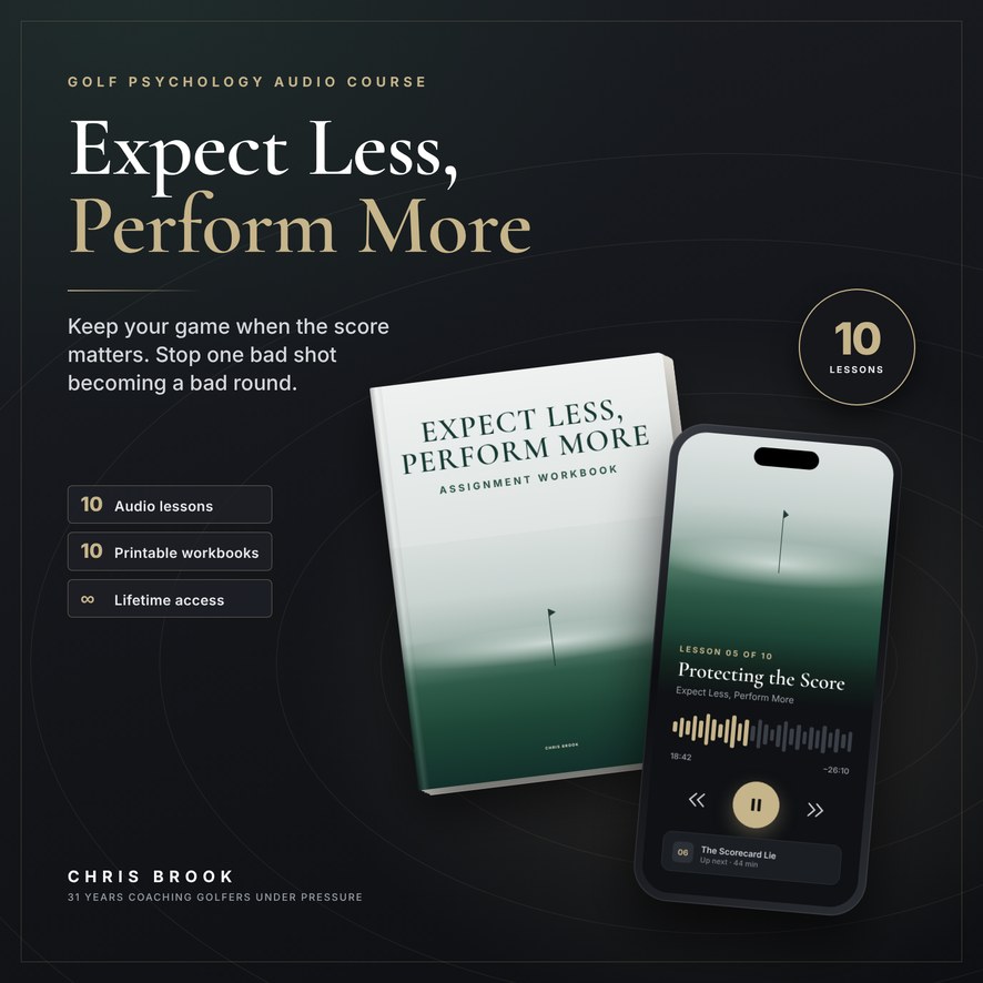 Expect Less, Perform More digital course by Chris Brook